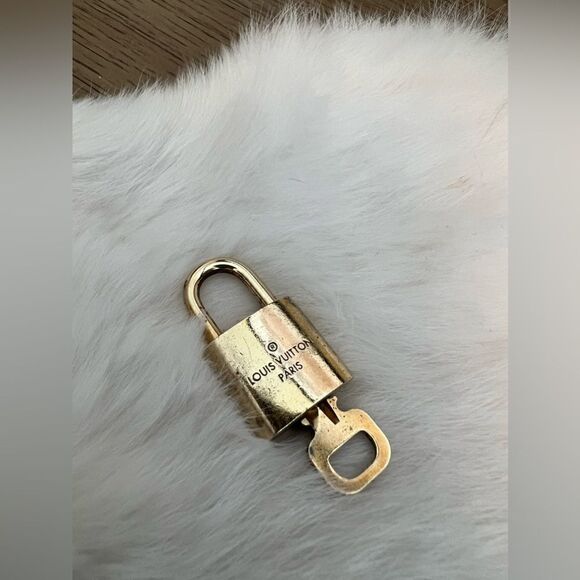 Authentic Louis Vuitton Gold Lock & Key
Matching Set (#447) - Picture 3 of 6